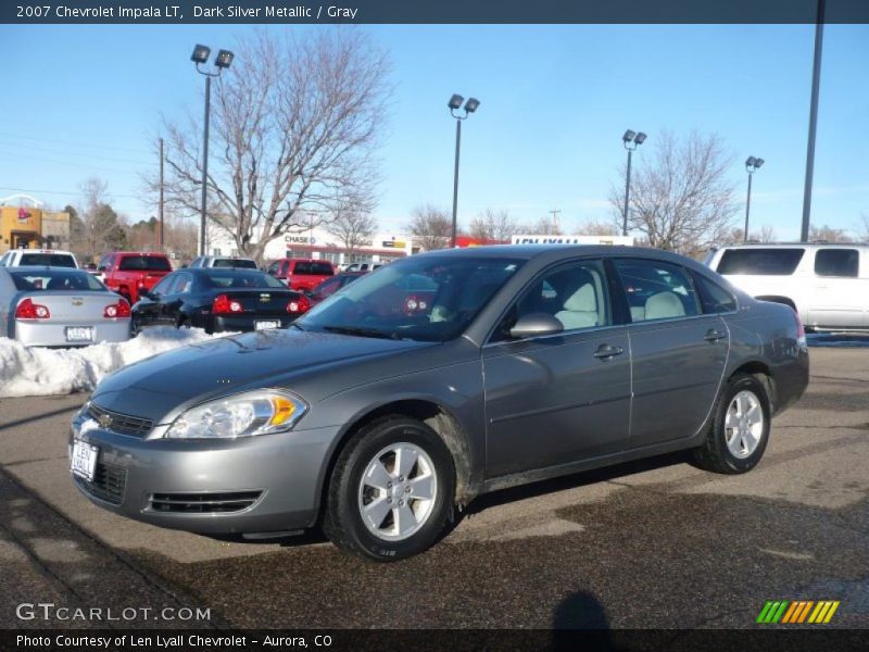 Dark Silver Metallic / Gray 2007 Chevrolet Impala LT