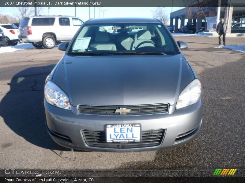 Dark Silver Metallic / Gray 2007 Chevrolet Impala LT