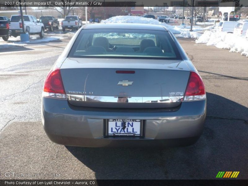 Dark Silver Metallic / Gray 2007 Chevrolet Impala LT