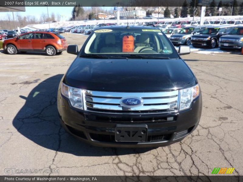 Black / Camel 2007 Ford Edge SE AWD