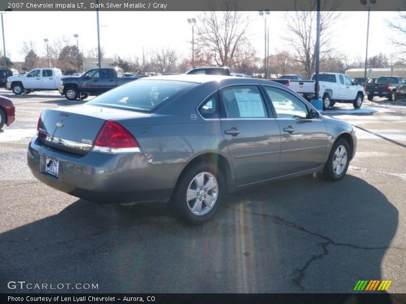 Dark Silver Metallic / Gray 2007 Chevrolet Impala LT