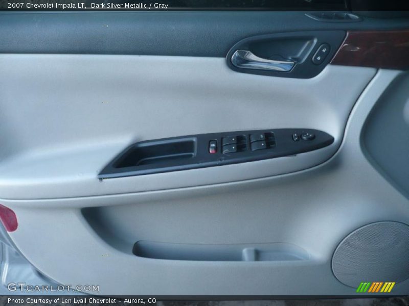 Dark Silver Metallic / Gray 2007 Chevrolet Impala LT