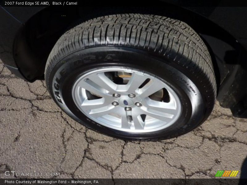 Black / Camel 2007 Ford Edge SE AWD