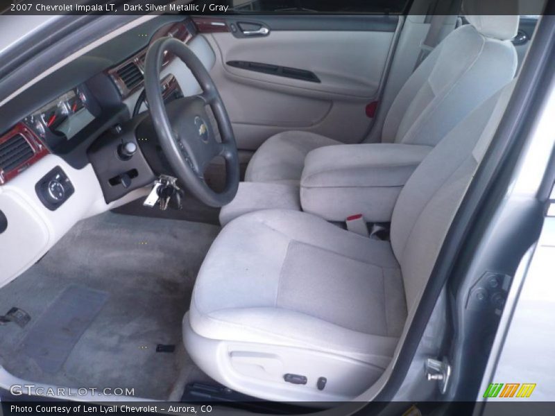 Dark Silver Metallic / Gray 2007 Chevrolet Impala LT