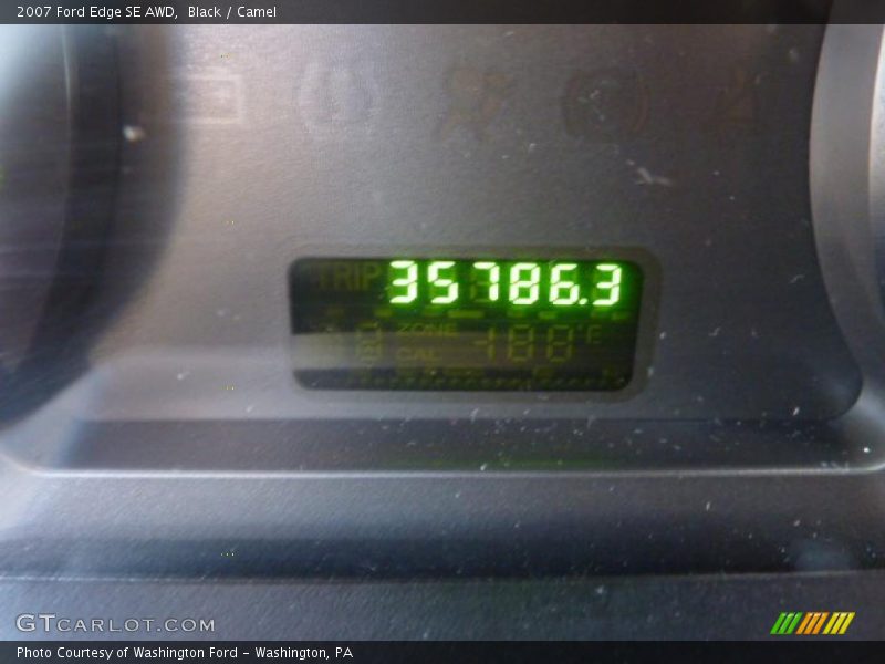 Black / Camel 2007 Ford Edge SE AWD