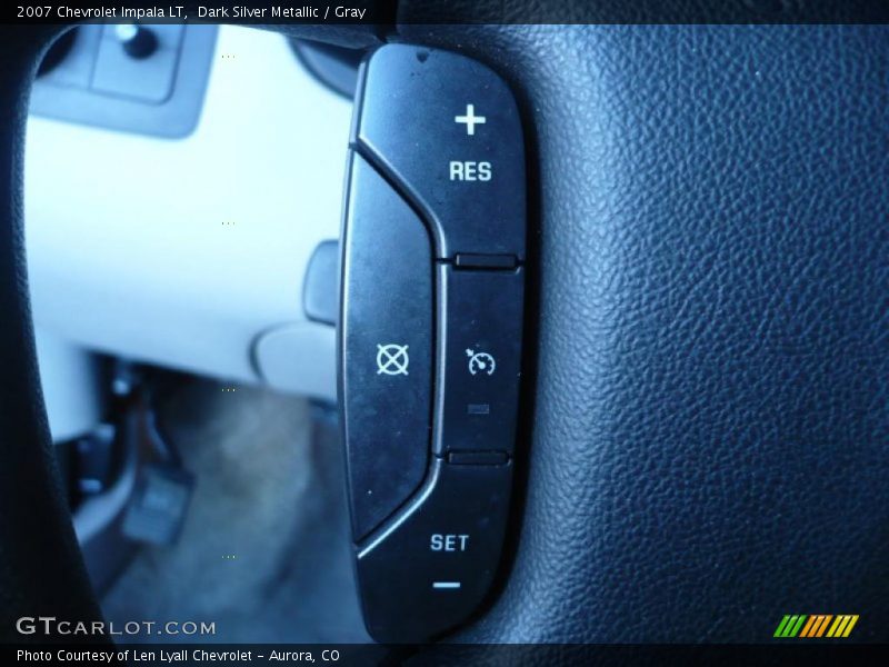 Dark Silver Metallic / Gray 2007 Chevrolet Impala LT