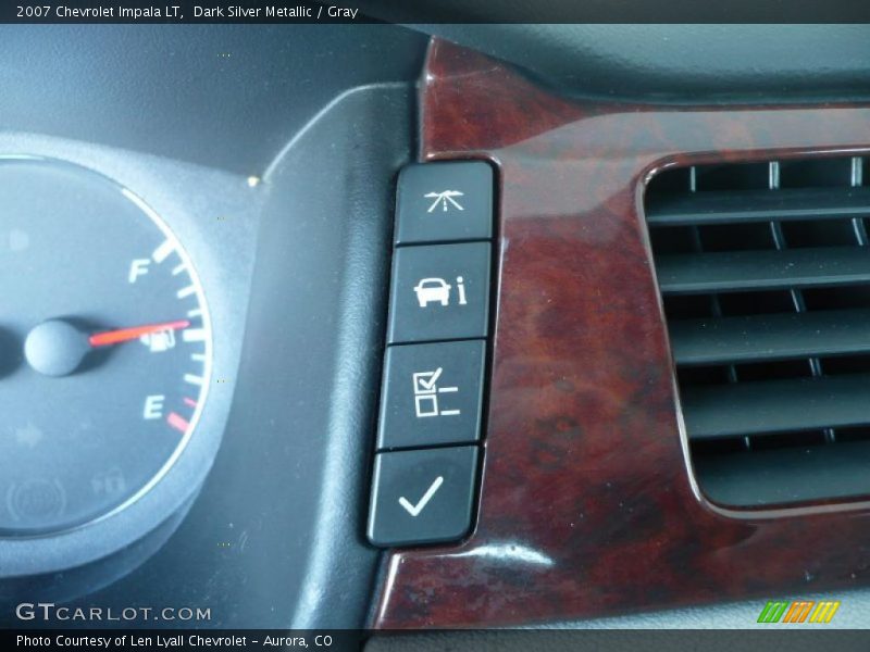 Dark Silver Metallic / Gray 2007 Chevrolet Impala LT