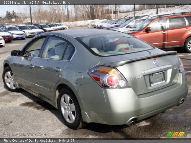 Metallic Jade / Blond 2008 Nissan Altima 2.5 S