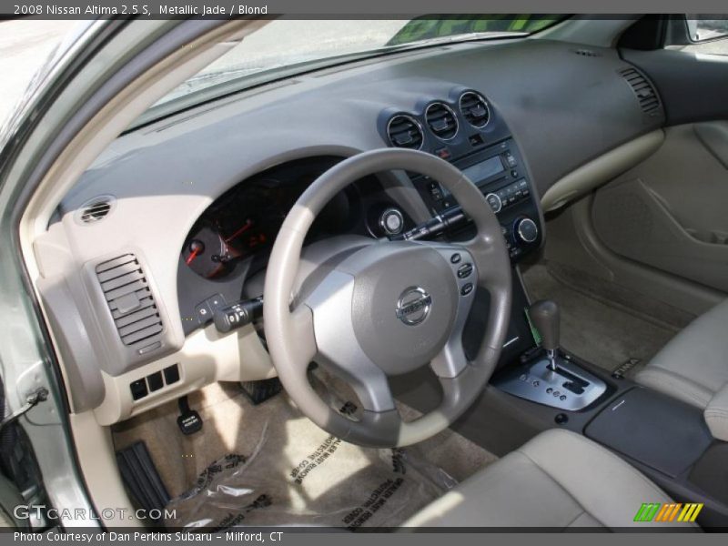 Metallic Jade / Blond 2008 Nissan Altima 2.5 S