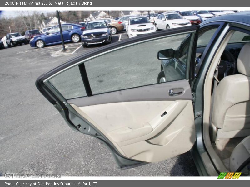 Metallic Jade / Blond 2008 Nissan Altima 2.5 S