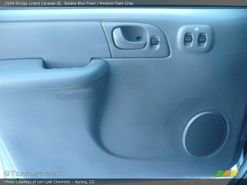 Butane Blue Pearl / Medium Slate Gray 2004 Dodge Grand Caravan SE