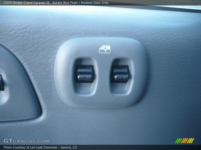 Butane Blue Pearl / Medium Slate Gray 2004 Dodge Grand Caravan SE
