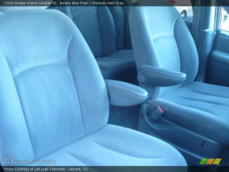 Butane Blue Pearl / Medium Slate Gray 2004 Dodge Grand Caravan SE