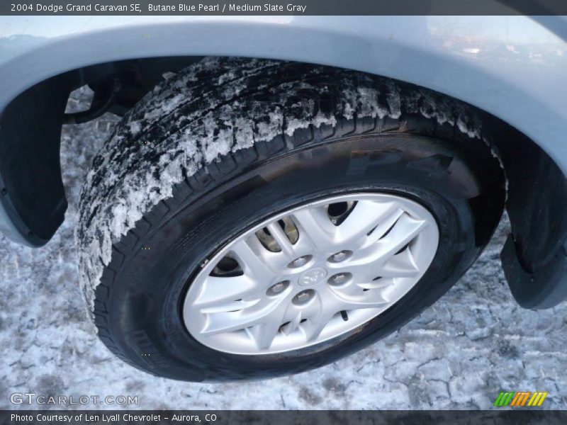 Butane Blue Pearl / Medium Slate Gray 2004 Dodge Grand Caravan SE
