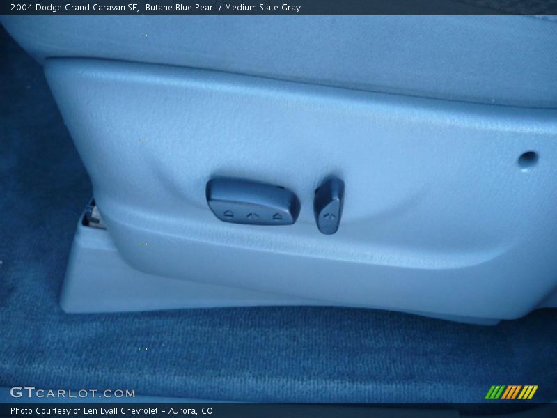 Butane Blue Pearl / Medium Slate Gray 2004 Dodge Grand Caravan SE