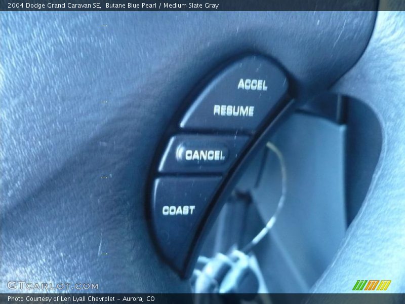 Butane Blue Pearl / Medium Slate Gray 2004 Dodge Grand Caravan SE