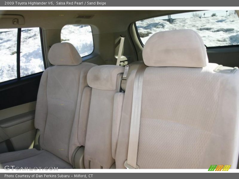 Salsa Red Pearl / Sand Beige 2009 Toyota Highlander V6