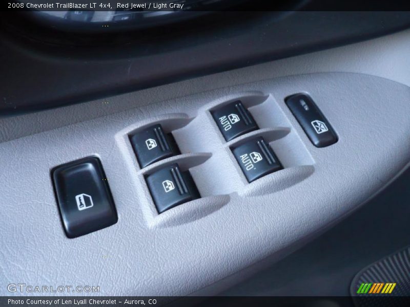 Red Jewel / Light Gray 2008 Chevrolet TrailBlazer LT 4x4