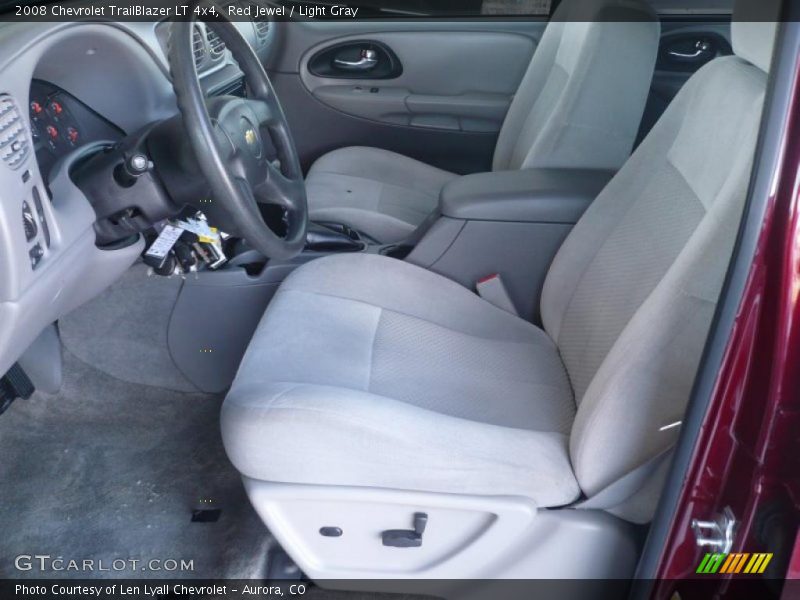  2008 TrailBlazer LT 4x4 Light Gray Interior