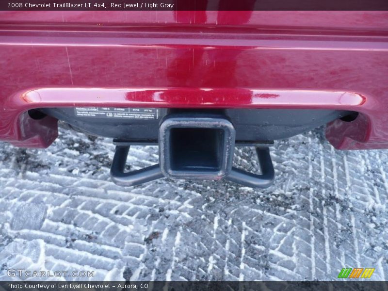 Red Jewel / Light Gray 2008 Chevrolet TrailBlazer LT 4x4