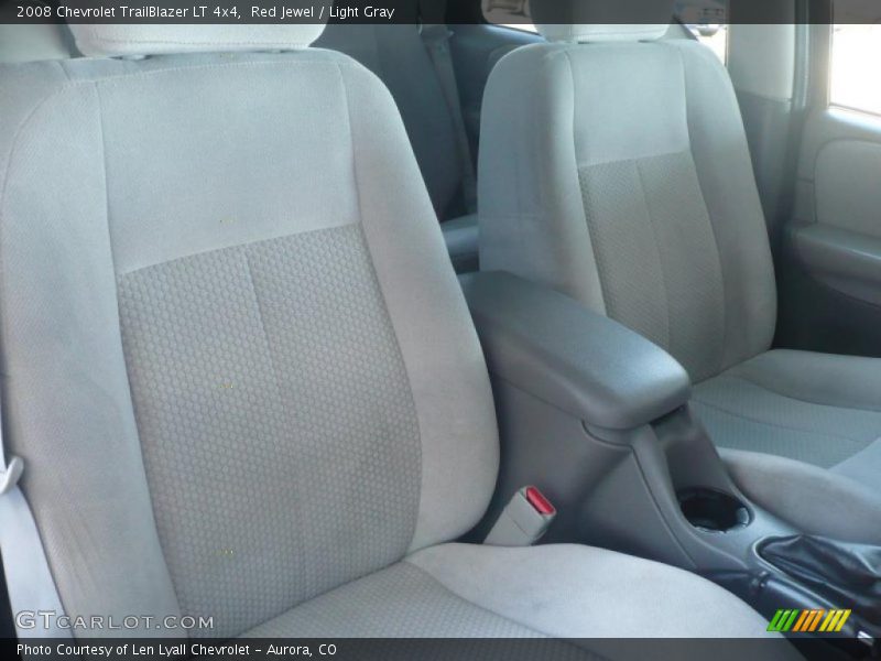Red Jewel / Light Gray 2008 Chevrolet TrailBlazer LT 4x4