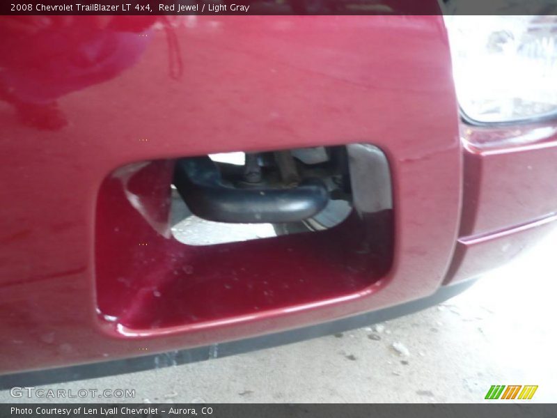 Red Jewel / Light Gray 2008 Chevrolet TrailBlazer LT 4x4