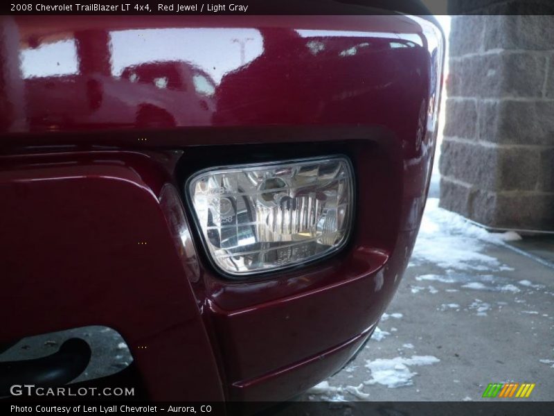 Red Jewel / Light Gray 2008 Chevrolet TrailBlazer LT 4x4