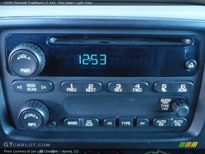 Controls of 2008 TrailBlazer LT 4x4