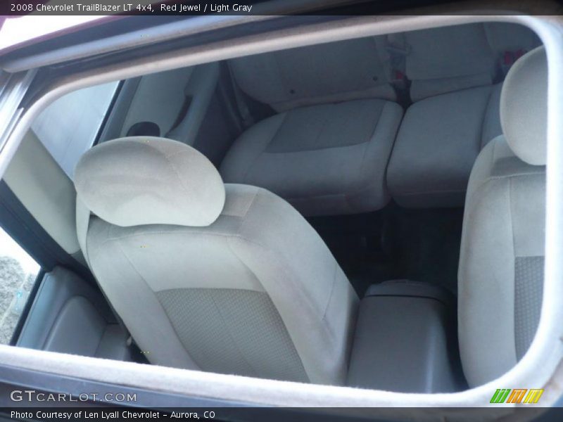 Red Jewel / Light Gray 2008 Chevrolet TrailBlazer LT 4x4