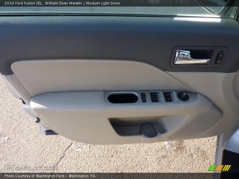 Brilliant Silver Metallic / Medium Light Stone 2010 Ford Fusion SEL