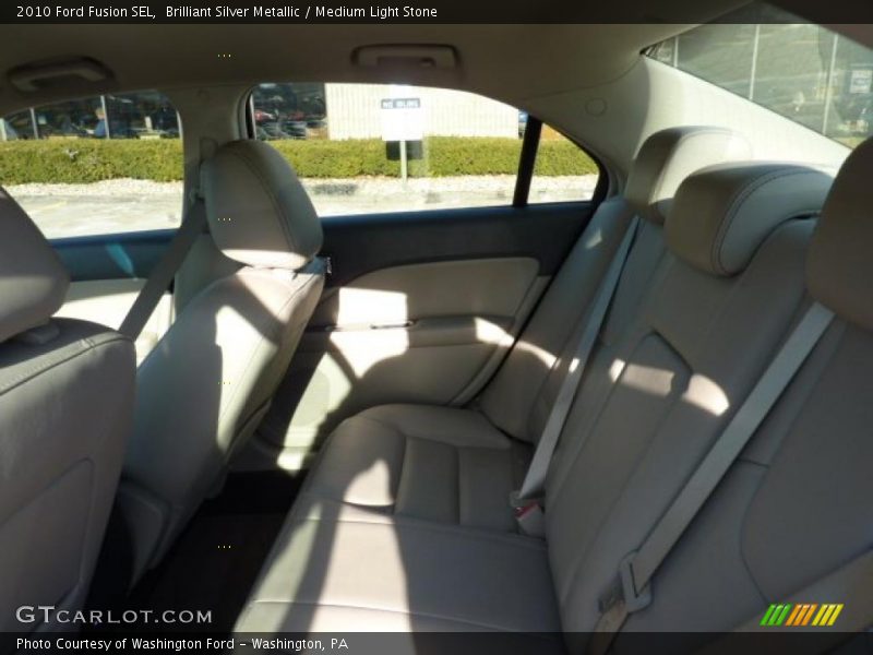 Brilliant Silver Metallic / Medium Light Stone 2010 Ford Fusion SEL
