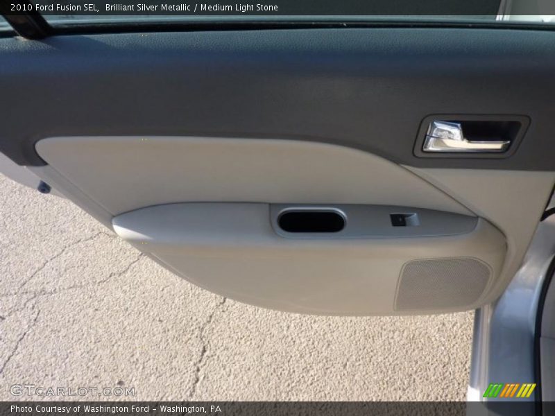 Brilliant Silver Metallic / Medium Light Stone 2010 Ford Fusion SEL