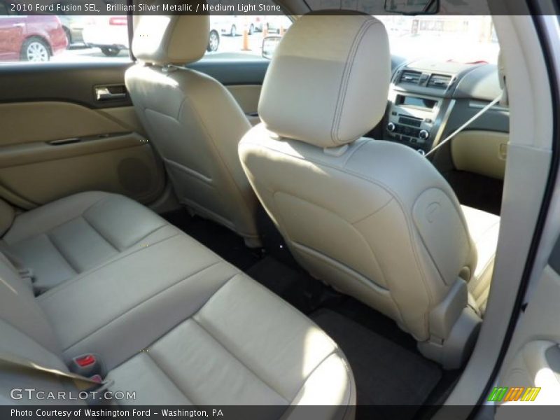 Brilliant Silver Metallic / Medium Light Stone 2010 Ford Fusion SEL