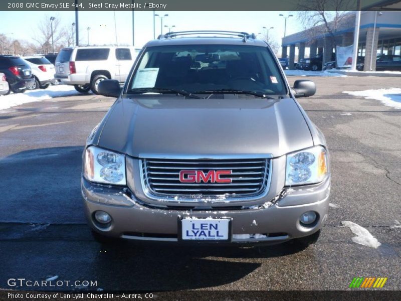 Steel Gray Metallic / Ebony 2008 GMC Envoy SLE 4x4