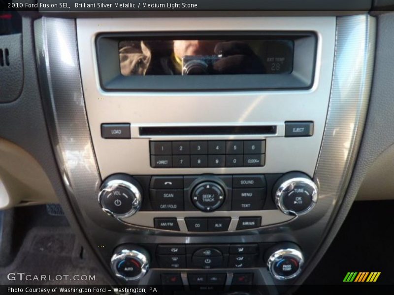 Brilliant Silver Metallic / Medium Light Stone 2010 Ford Fusion SEL