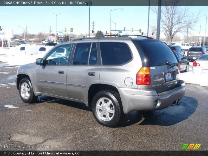 Steel Gray Metallic / Ebony 2008 GMC Envoy SLE 4x4