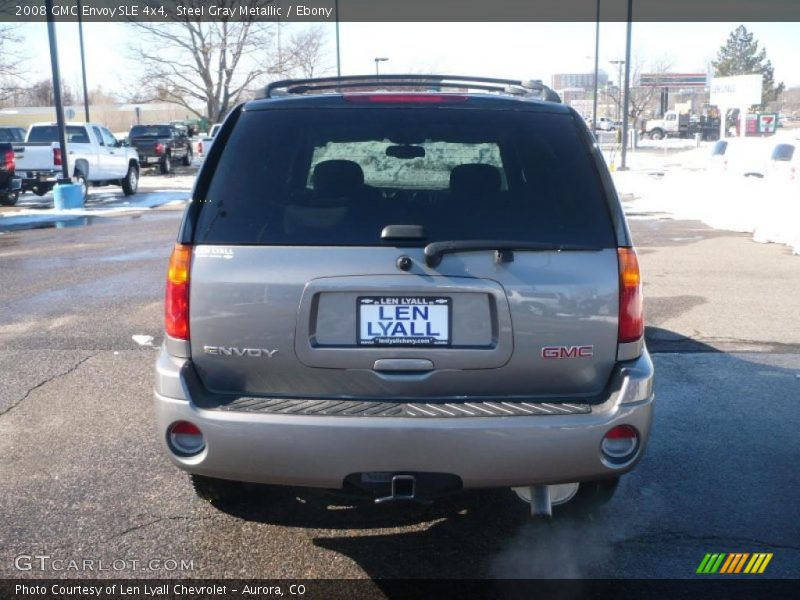 Steel Gray Metallic / Ebony 2008 GMC Envoy SLE 4x4