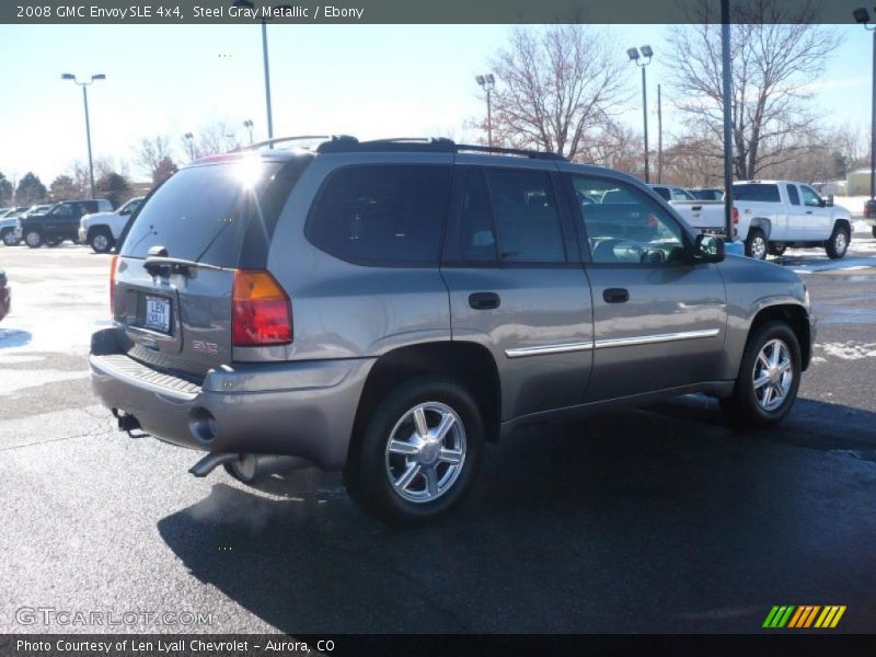 Steel Gray Metallic / Ebony 2008 GMC Envoy SLE 4x4