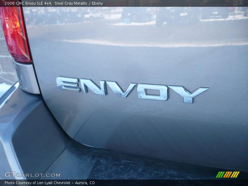 Steel Gray Metallic / Ebony 2008 GMC Envoy SLE 4x4