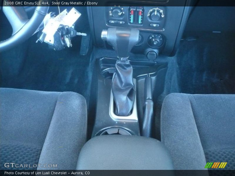 Steel Gray Metallic / Ebony 2008 GMC Envoy SLE 4x4