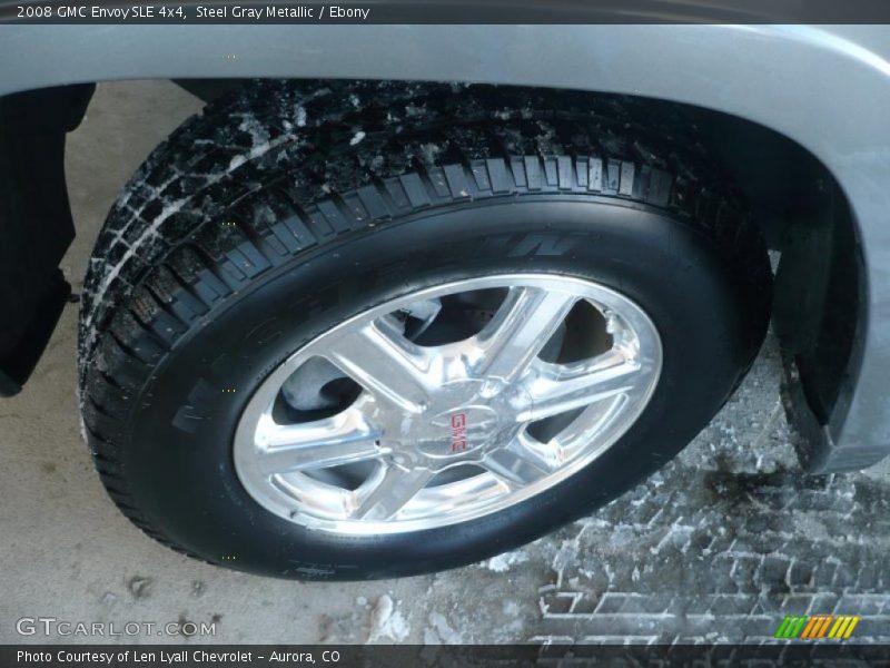 Steel Gray Metallic / Ebony 2008 GMC Envoy SLE 4x4
