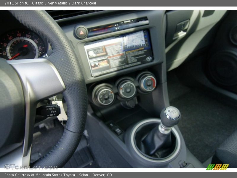 Classic Silver Metallic / Dark Charcoal 2011 Scion tC