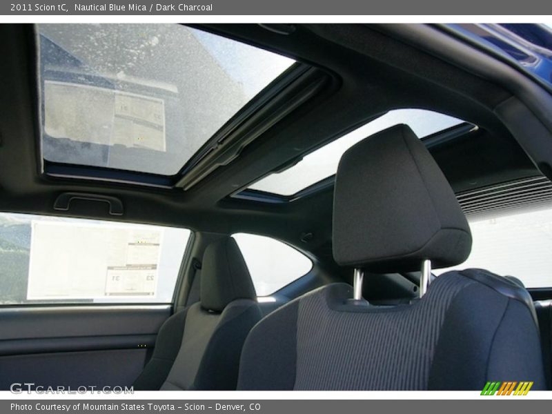 Sunroof of 2011 tC 