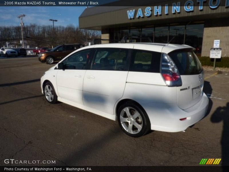 Whitewater Pearl / Black 2006 Mazda MAZDA5 Touring
