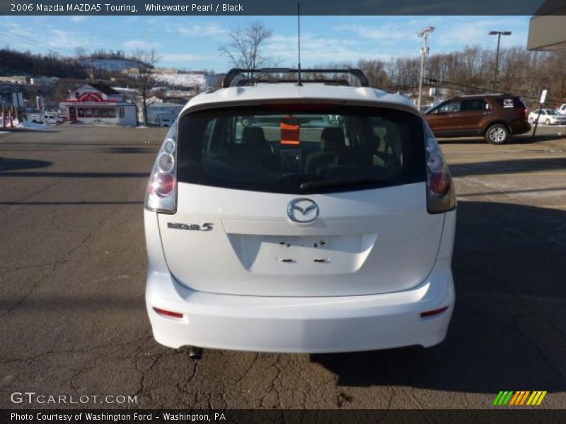 Whitewater Pearl / Black 2006 Mazda MAZDA5 Touring
