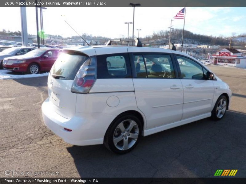 Whitewater Pearl / Black 2006 Mazda MAZDA5 Touring
