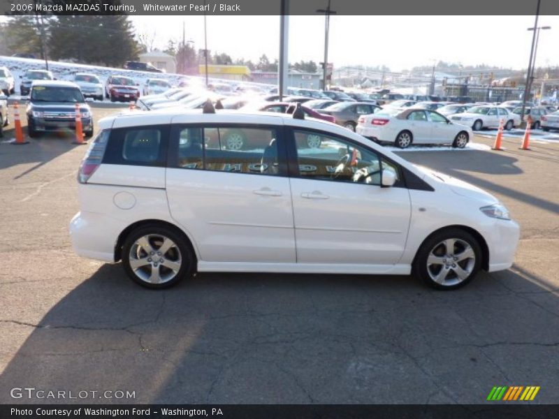 Whitewater Pearl / Black 2006 Mazda MAZDA5 Touring