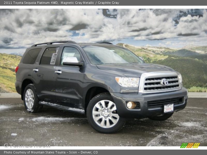 Front 3/4 View of 2011 Sequoia Platinum 4WD