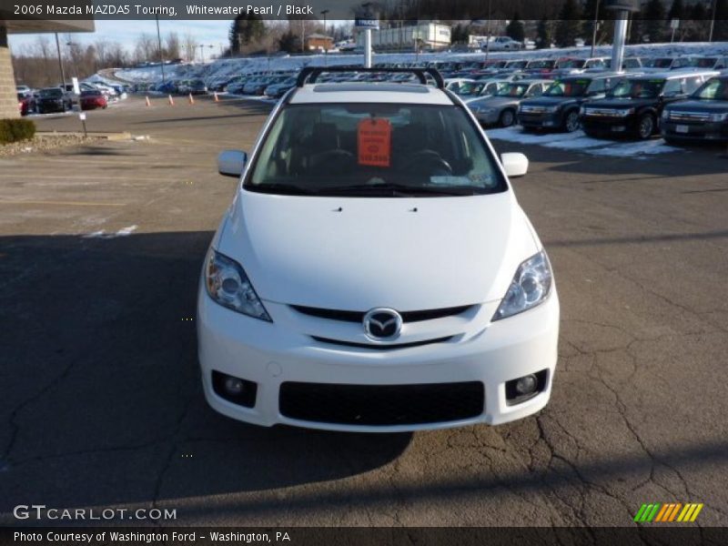 Whitewater Pearl / Black 2006 Mazda MAZDA5 Touring