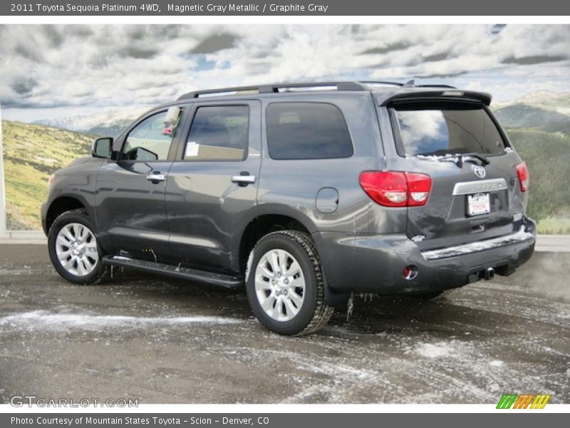 Magnetic Gray Metallic / Graphite Gray 2011 Toyota Sequoia Platinum 4WD